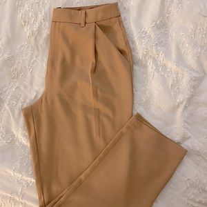 F21 high rise straight leg dress pants